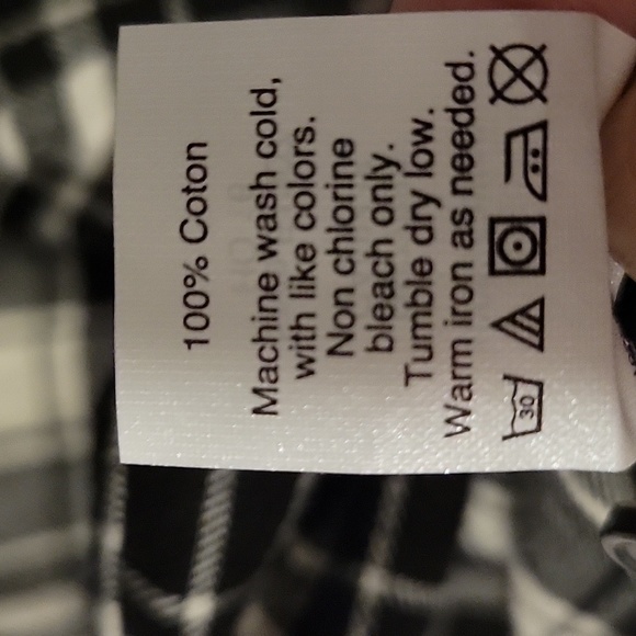 Cute light flannel checkered dress - Picture 7 of 8